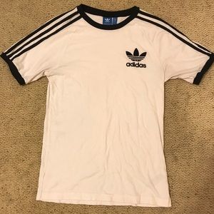 Adidas men’s small white t-shirt